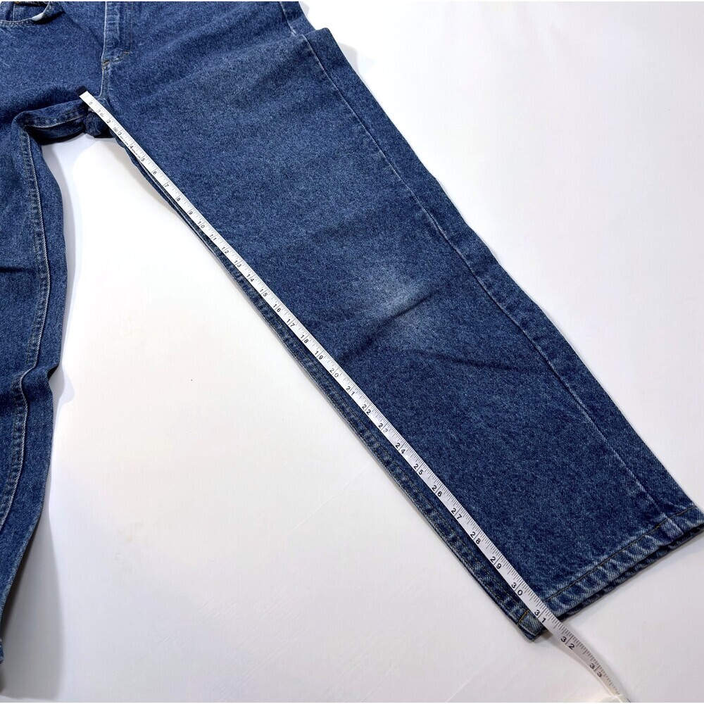 Vintage Lee Tapered Leg Mom Jeans 80s 90s Medium Wash - Size 25 - Picture 7 of 7